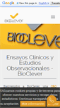 Mobile Screenshot of bioclever.com