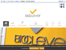 Tablet Screenshot of bioclever.com